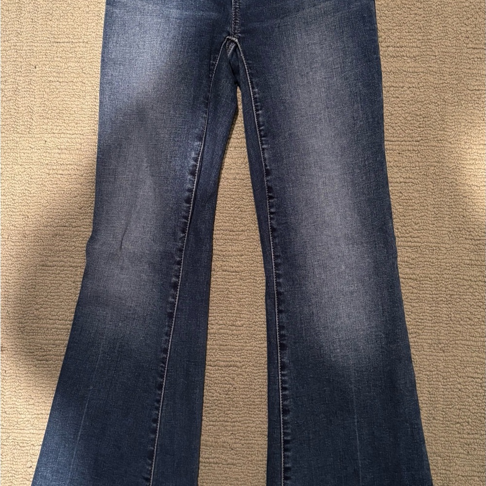 American Eagle Outfitters Dark Blue Flare Jeans